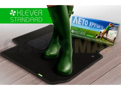 Коврики в салон Klever Standard 4 штуки для седана для Skoda Rapid 2012-2021