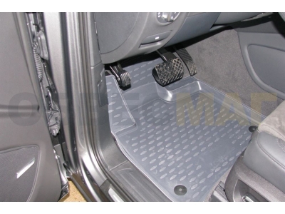 Коврики в салон полиуретан 4 штуки Element для Audi Q7 2006-2015