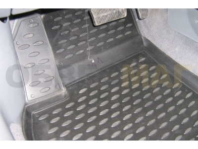 Коврики в салон полиуретан 4 штуки Element для Chevrolet Lacetti 2004-2014