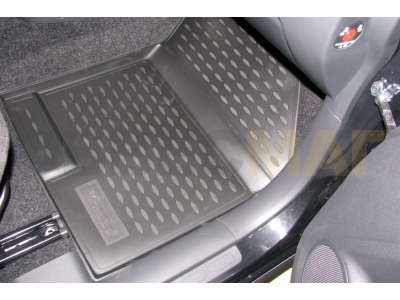 Коврики в салон полиуретан 4 штуки Autofamily для Suzuki Splash 2008-2015