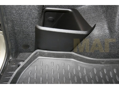 Коврик в багажник Element полиуретан для 5 мест на Lada Largus № NLC.52.27.B12
