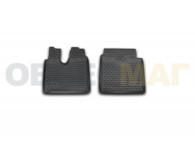 Коврики в салон MAN TGA LX, 2012-> 2 шт. (полиуретан)