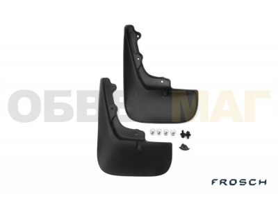 Брызговики передние 2 штуки без расширителей арок Frosch для Citroen Jumper/Peugeot Boxer 2006-2021