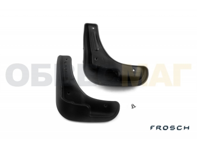 Брызговики передние 2 штуки Frosch для Citroen C-Elisee/Peugeot 301 2013-2021