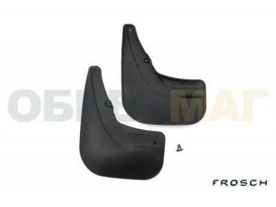 Брызговики задние Frosch 2 штуки для Fiat Doblo № NLF.15.07.E14