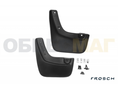 Брызговики задние Frosch 2 штуки на седан для Mazda 3 № NLF.33.17.E10