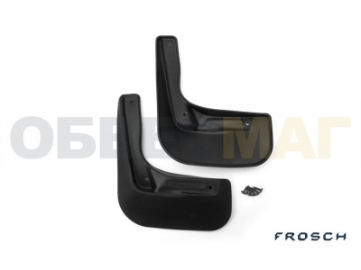 Брызговики задние 2 штуки Frosch для Nissan Almera 2013-2018