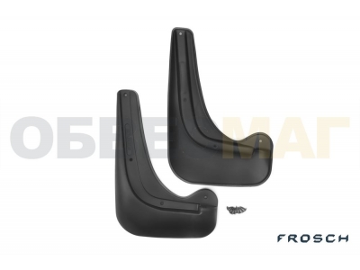 Брызговики задние Frosch 2 штуки для Peugeot 408 № NLF.38.21.E10