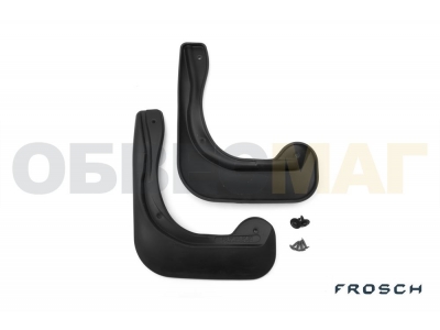 Брызговики передние Frosch 2 штуки для Peugeot 408 № NLF.38.21.F10