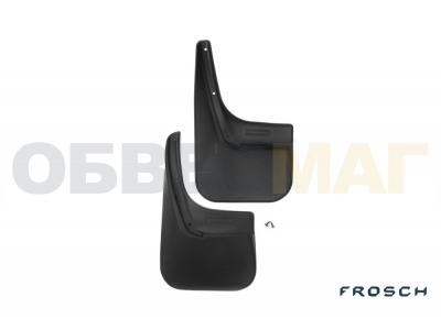 Брызговики задние 2 штуки для подкрылков Autofamily Frosch для Renault Logan 2004-2015