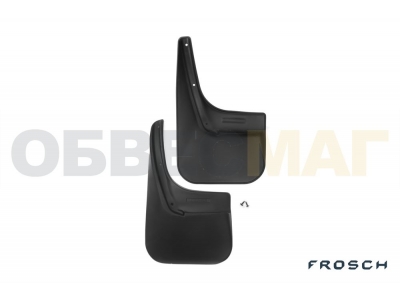 Брызговики задние Frosch 2 штуки для подкрылков Autofamily для Renault Logan № NLF.41.25.E10