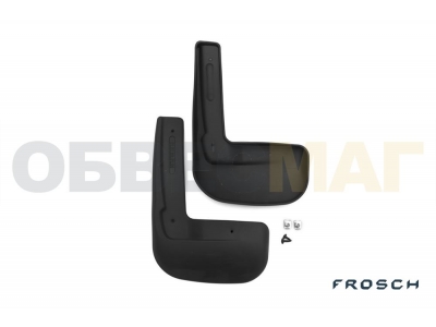 Брызговики передние Autofamily 2 шт. Frosch для Volkswagen Polo 2015-2020
