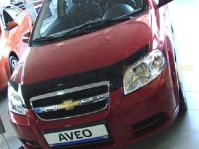 Дефлектор капота SIM для седана для Chevrolet Aveo/ZAZ Vida № SCHAVE0312