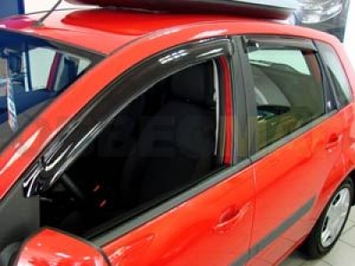 Дефлекторы боковых окон SIM 4 штуки для Ford Fiesta 2001-2008
