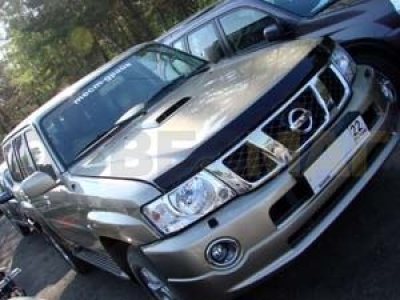 Дефлектор капота SIM для Nissan Patrol/Safari 2005-2009