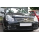 Защита радиатора Arbori черная сота 15 мм для Nissan Almera 2013-2018