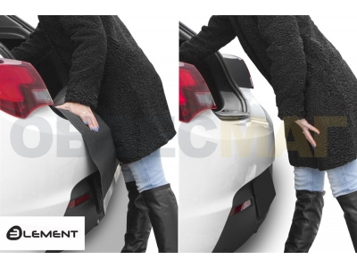 Коврик в багажник Element с функцией защиты бампера Econom для Kia Sportage 2016-2021