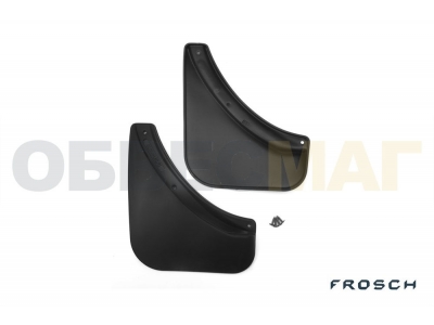Брызговики задние Frosch Autofamily премиум 2 штуки для Renault Duster № FROSCH.41.29.E13