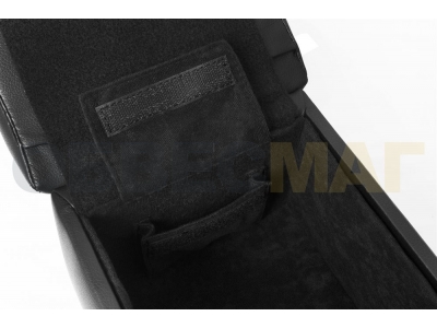 Подлокотник Restin экокожа чёрный для Chevrolet Cobalt/Ravon R4 2013-2021