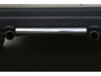 Защита заднего бампера средняя 60 мм Союз96 для Chevrolet Captiva 2006-2011
