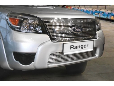 Накладка решётки бампера 10 мм Союз96 для Ford Ranger 2006-2012