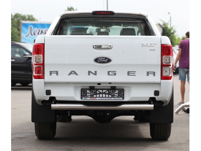 Защита заднего бампера ступень 76 мм Союз96 для Ford Ranger 2012-2015