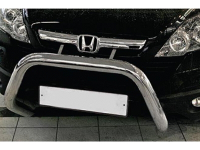 Кенгурятник передний низкий 76 мм без перемычки Союз96 для Honda CR-V 2007-2012