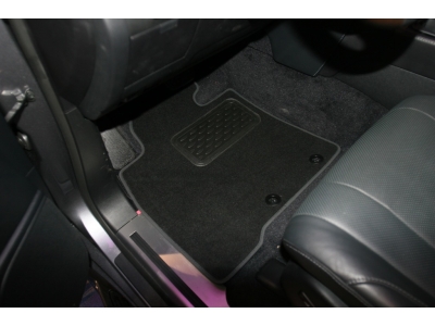 Коврики в салон текстиль 5 штук для 7 мест Autofamily для Lexus LX 570 2012-2015