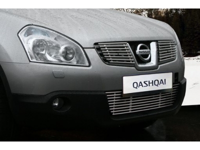 Накладка решётки радиатора 10 мм Союз96 для Nissan Qashqai 2007-2010