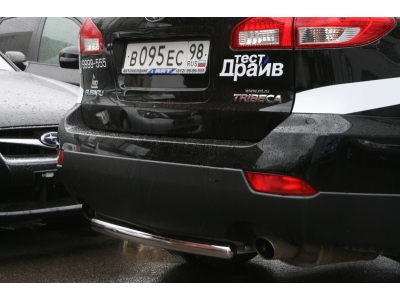 Защита заднего бампера 60 мм Союз96 для Subaru Tribeca 2008-2014