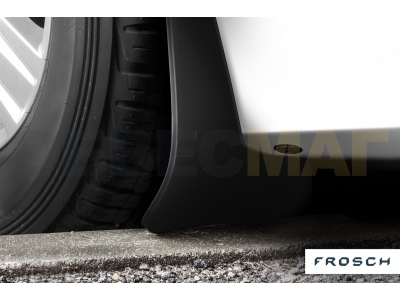 Брызговики передние Frosch optimum на седан и универсал в коробке 2 шт Frosch для Mazda 6 2012-2018
