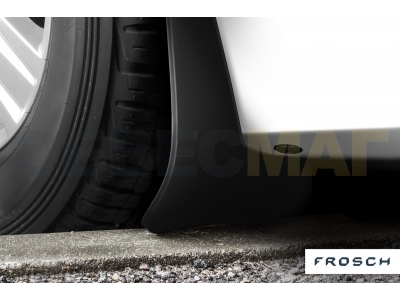 Брызговики передние Frosch optimum в коробке 2 шт Frosch для Peugeot 4007 2007-201