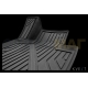 Коврики KVEST 3D в салон полистар, бежево-чёрные, 5 шт для Lexus LX-570/450d 2015-2021