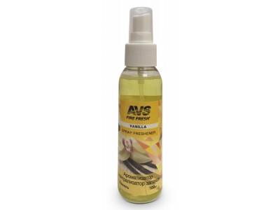 Ароматизатор-нейтрализатор запаховAVS AFS-001 Stop Smell (аром.Vanilla/ Ваниль)(спрей100 мл.) AVS
