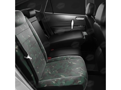 Чехлы брезент АРМИ вариант 1 АвтоЛидер для Toyota Prius 3 2009-2015