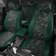 Чехлы брезент АРМИ вариант 3 АвтоЛидер для Toyota Land Cruiser Prado 150 2017-2021
