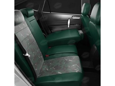 Чехлы брезент АРМИ вариант 3 АвтоЛидер для Toyota Prius 3 2009-2015