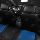 Чехлы экокожа синяя с перфорацией вариант 1 АвтоЛидер для Toyota Prius 3 2009-2015