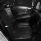 Чехлы тёмно-серая алькантара с чёрными боковинами и спинкой вариант 1 АвтоЛидер для Toyota Prius 3 2009-2015