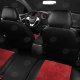 Чехлы красная алькантара АвтоЛидер для Toyota Prius 3 2009-2015