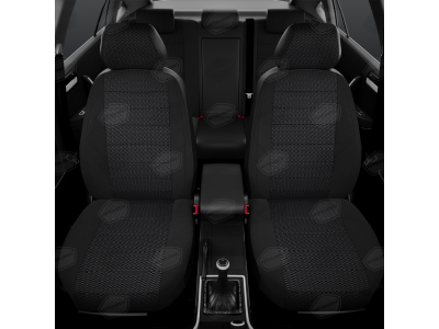 Чехлы жаккард рельсы вариант 1 АвтоЛидер для Toyota Prius 3 2009-2015