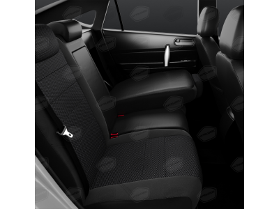 Чехлы жаккард рельсы вариант 1 АвтоЛидер для Toyota Prius 3 2009-2015