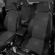 Чехлы серый креп АвтоЛидер для Toyota Land Cruiser Prado 150 2017-2021
