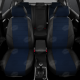 Чехлы жаккард синяя точка вариант 2 АвтоЛидер для Toyota Land Cruiser Prado 150 2017-2021