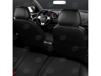 Чехлы жаккард рельсы вариант 2 АвтоЛидер для Toyota Prius 3 2009-2015