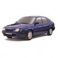 Дефлекторы окон и капота для Toyota Corolla E110 1997-2001