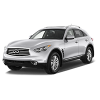 Защита бамперов Infiniti QX70
