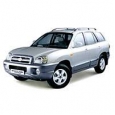Дефлекторы окон и капота для Hyundai Santa Fe Classic 2000-2012