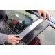 Накладки на внешние стойки дверей из алюминия 4 части Alu-Frost для Mazda CX-5 2011-2021