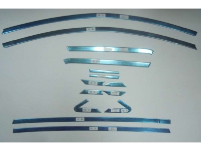 Верхние и нижние молдинги стекол JMT 12 частей для Toyota RAV4 2013-2019